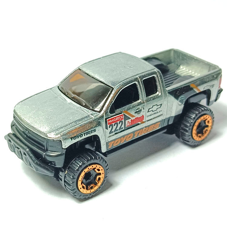 HotWheels HotWheels HotWheels ZAMAC Bạc CHEVY SILVERADO Hiếm