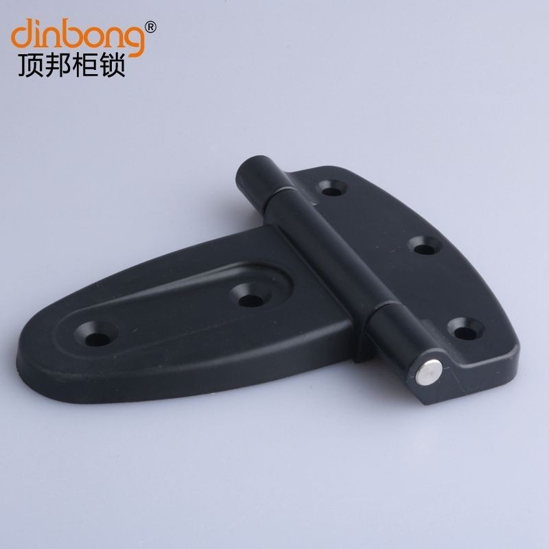 CL108 Nhựa Đen Bản Lề Máy Công Nghiệp Thiết Bị Hộp Tủ Cửa Bản Lề PA Nylon Tam Giác Trang Gấp