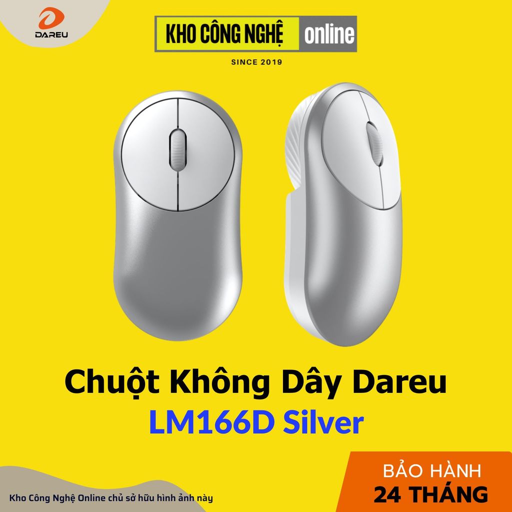 Chuột Dareu LM166D - Silver (Hàng Chính Hãng)