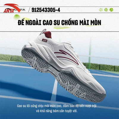 ANTA Nam Giày Tennis Pickleball cầu lông ACE Giày Thể Thao Anta Shoes 912543305