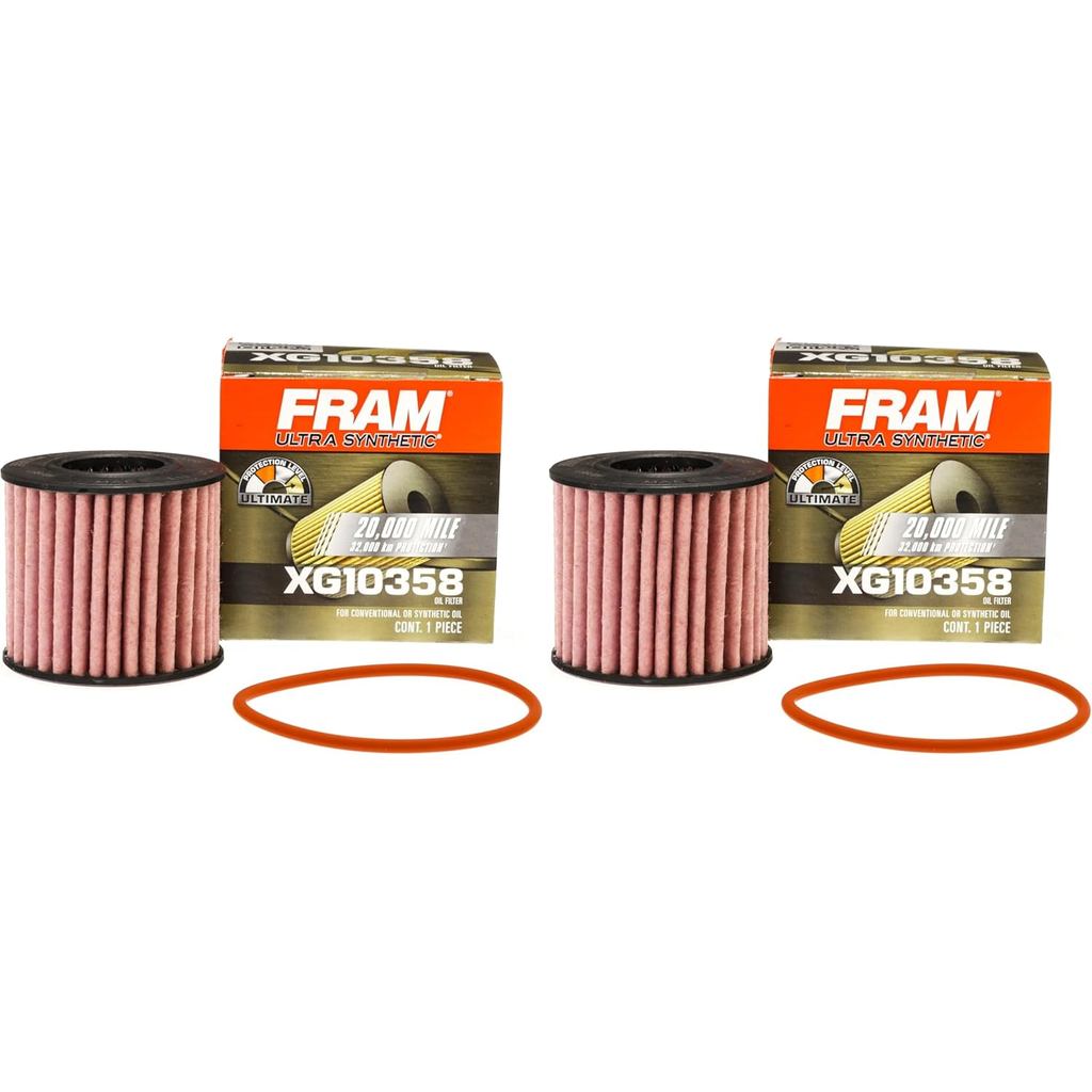 Bộ lọc dầu thay thế ô tô tổng hợp FRAM Ultra, được thiết kế để thay dầu tổng hợp kéo dài tới 20k dặm