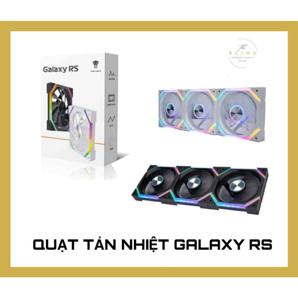 Quạt Tản Nhiệt Jungle Leopard Galaxy RS - Led ARGB