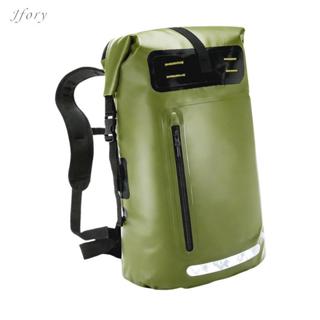 Ba lô chống nước Jfory Đi bộ đường dài Daypack Tách khô ướt 20-35L Túi cắm trại PVC Ba lô ngoài trời cho thể thao ngoài trời Nam và Nữ