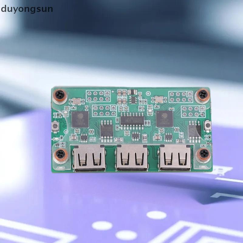 (duyongsun) Hộp đựng chìa khóa & chuột MAKCU Bảng phát triển Arduino ESP32-S3 có vỏ và cáp Không phả