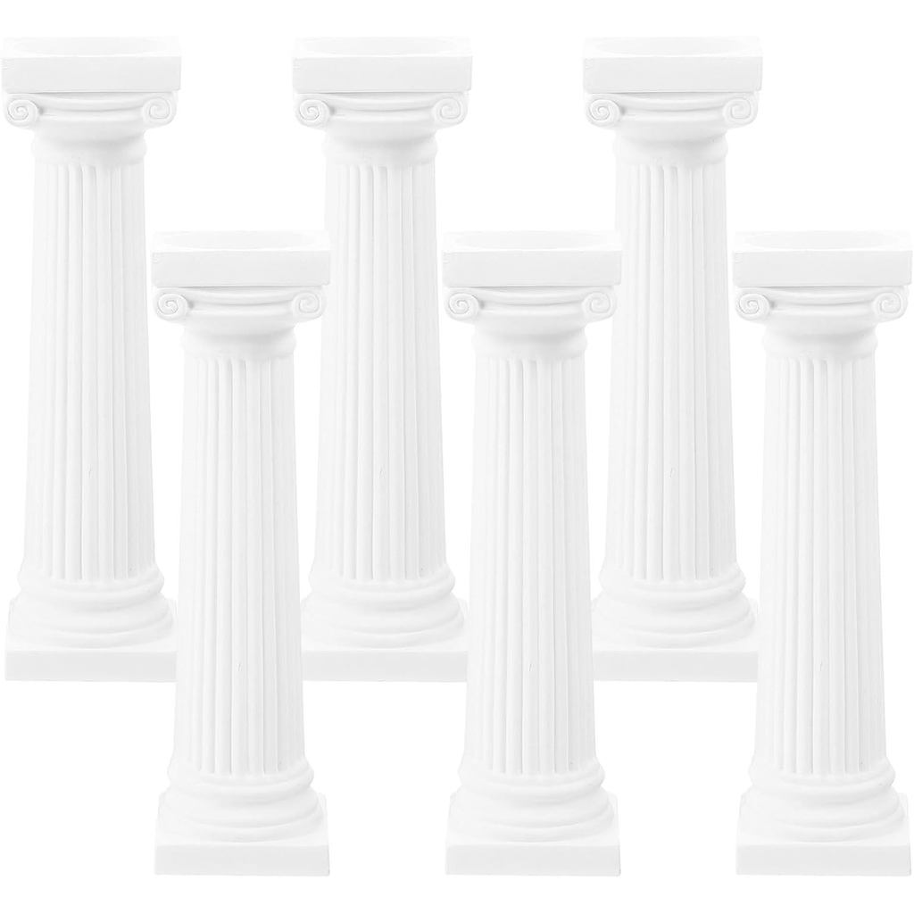 6 Chiếc Cột La Mã Mô Hình Cột Hy Lạp Hình Tượng Hy Lạp Trang Trí La Mã Trụ Tượng Bảo Tàng Tượng Trụ 