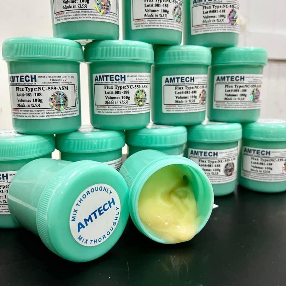 Mỡ hàn Amtech 559 Chuẩn  Không Mùi Không Độc Hại