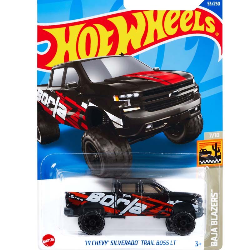 HotWheels HotWheels CHEVY SILVERADO Pickup Đen / CHEVY SILVERADO 53 22C