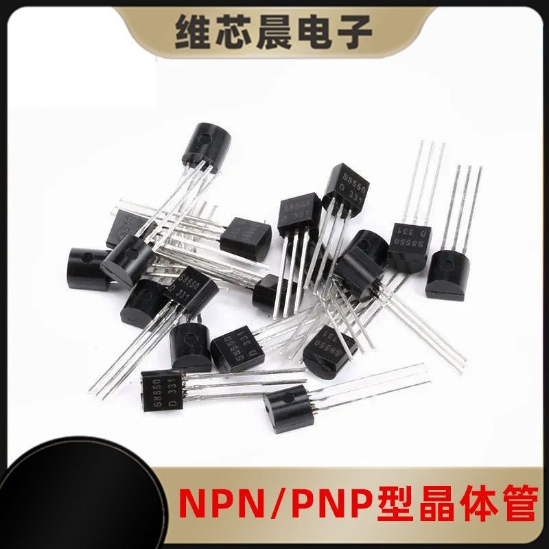Triode S8050 SS8050 S8550 SS8550 NPN / PNP Loại Transistor Cắm Thẳng T