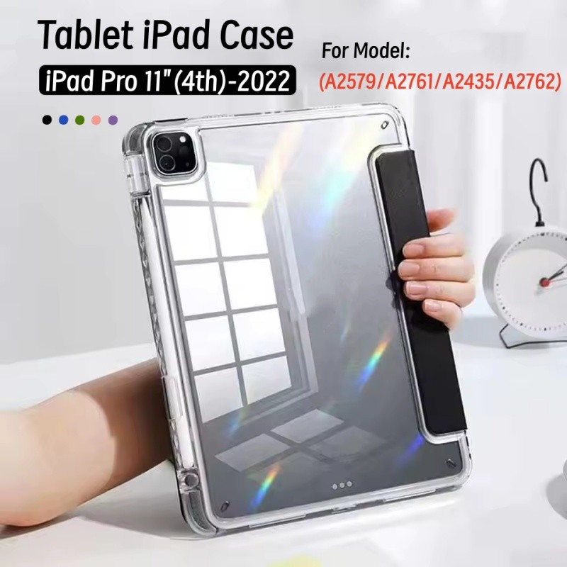 Dành Cho iPad Pro 11 Ốp điện thoại 11inch 2022 Có Giá Đỡ Bút Chì Bảo Vệ Cho iPad Pro 11 "Pro11 Thế H