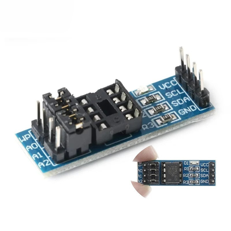 AT24C256 24C256 AT24CXX I2C IIC Giao diện Mô-đun bộ nhớ EEPROM cho arduino (Không có Chip)