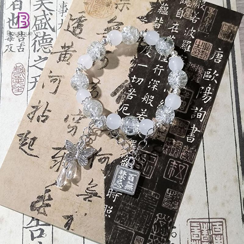[Boutique1] Vòng tay Tian Guan Ci Fu Cosplay Xie Lian Hua Cheng Heaven Mặt dây chuyền phước lành chính thức Vòng tay đính cườm Quà tặng cặp đôi VN