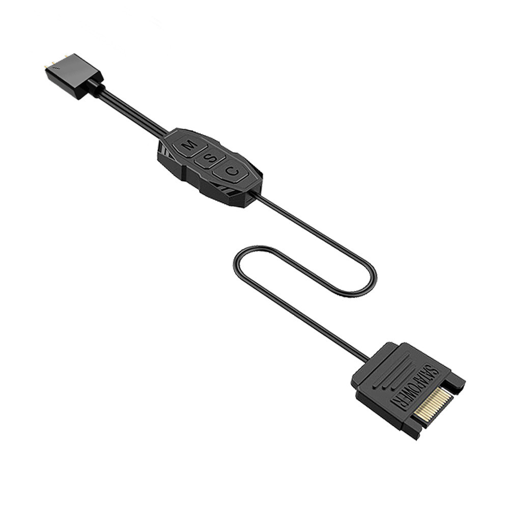 Bộ điều khiển thủ công ARGB 3PIN 5V ARGB RGB 12V 3 Press Build Mini Manual PLUS Controller