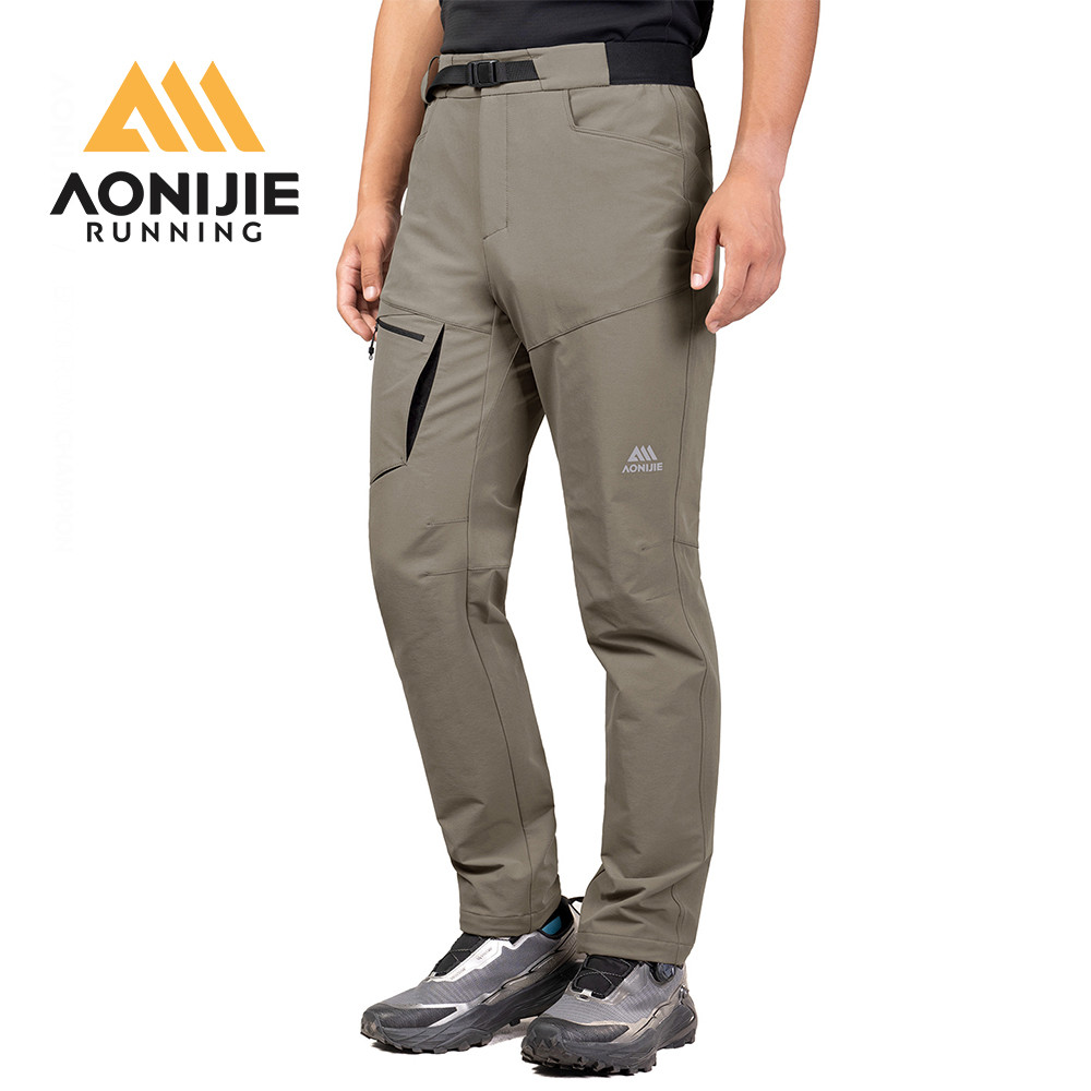 Quần chạy bộ mùa đông bằng lông cừu AONIJIE FM5237