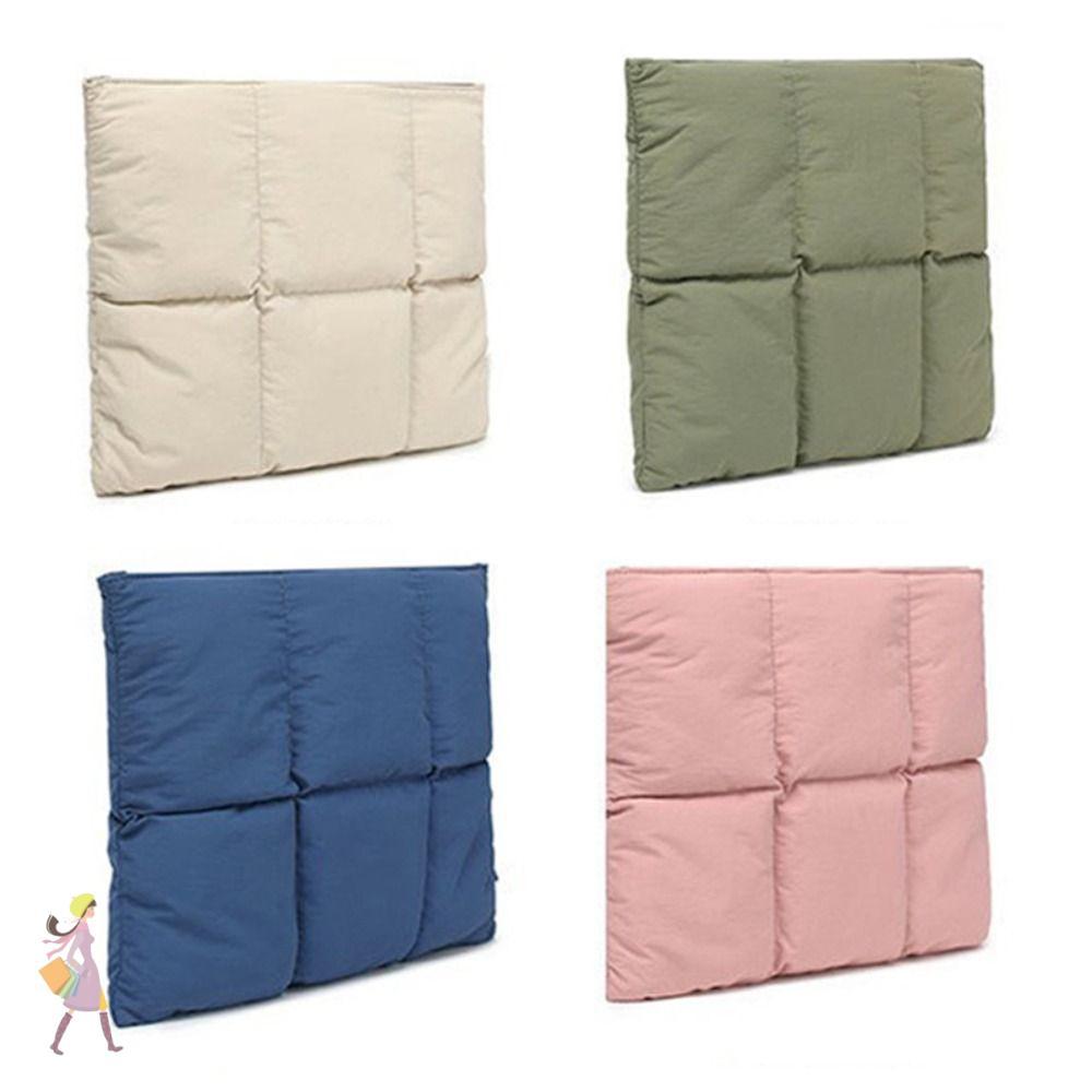 INNICE Gối Laptop Tay, 14 16 Inch Đóng Tự Động Túi Bảo Quản Sổ Tay, Puffy Quilted Puffy Puffed Chống