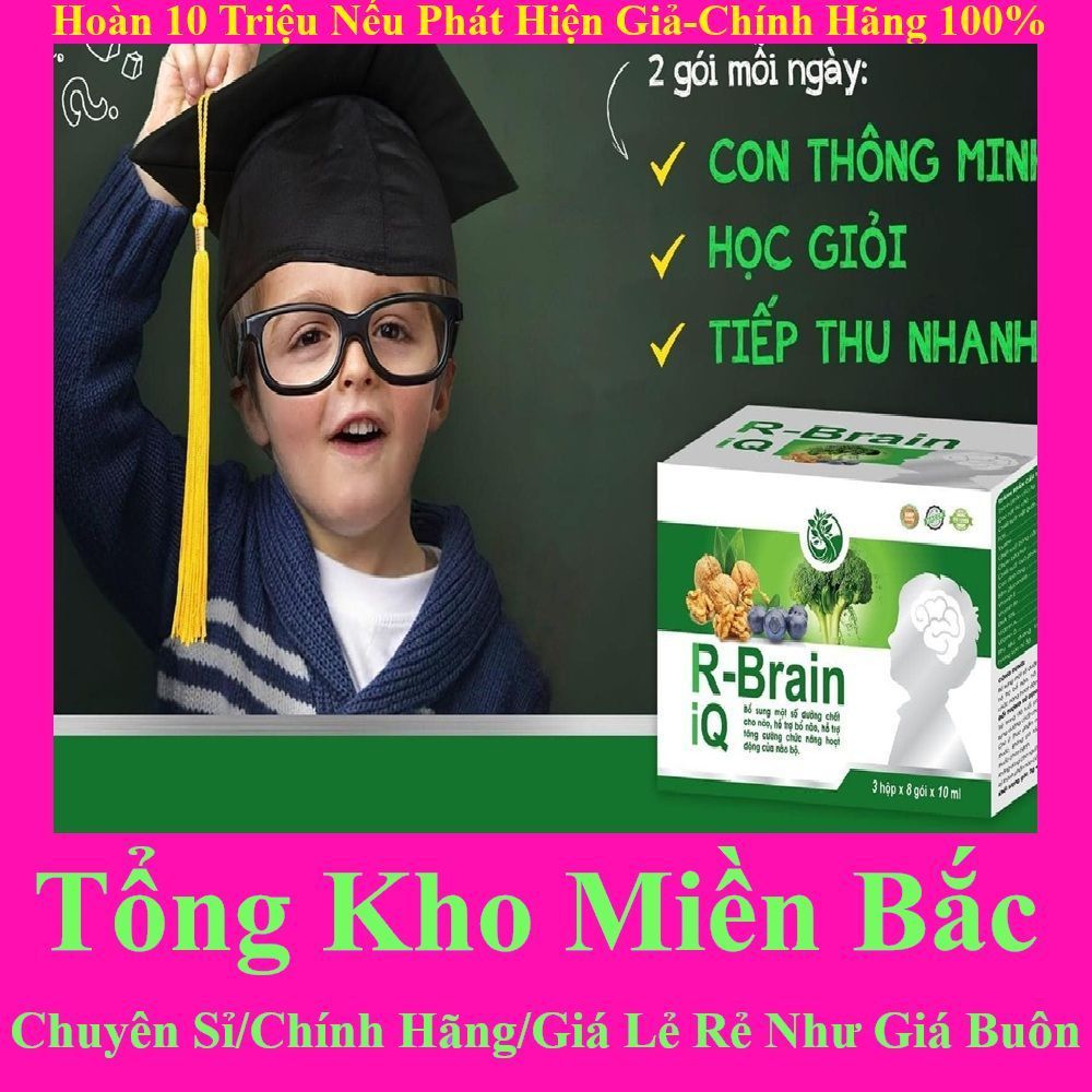 Cốm sữa R-Brain IQ -Bổ Sung DHA & các Vitamin Hỗ Trợ Phát Triển trí não bộ Cho Trẻ(R G BRAIN GBRAIN)