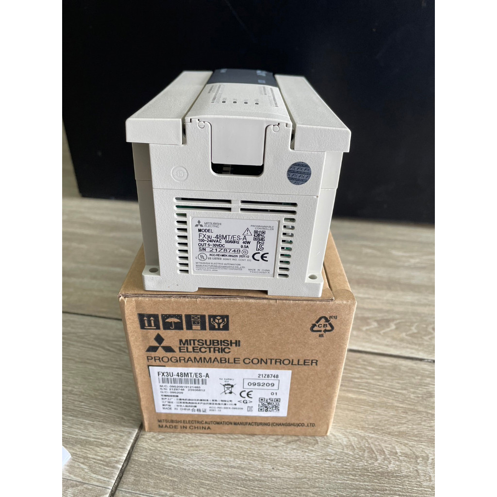 PLC Mitsubishi: FX3U-48MT/ES-A Hoàn Toàn Mới (Hàng Order)