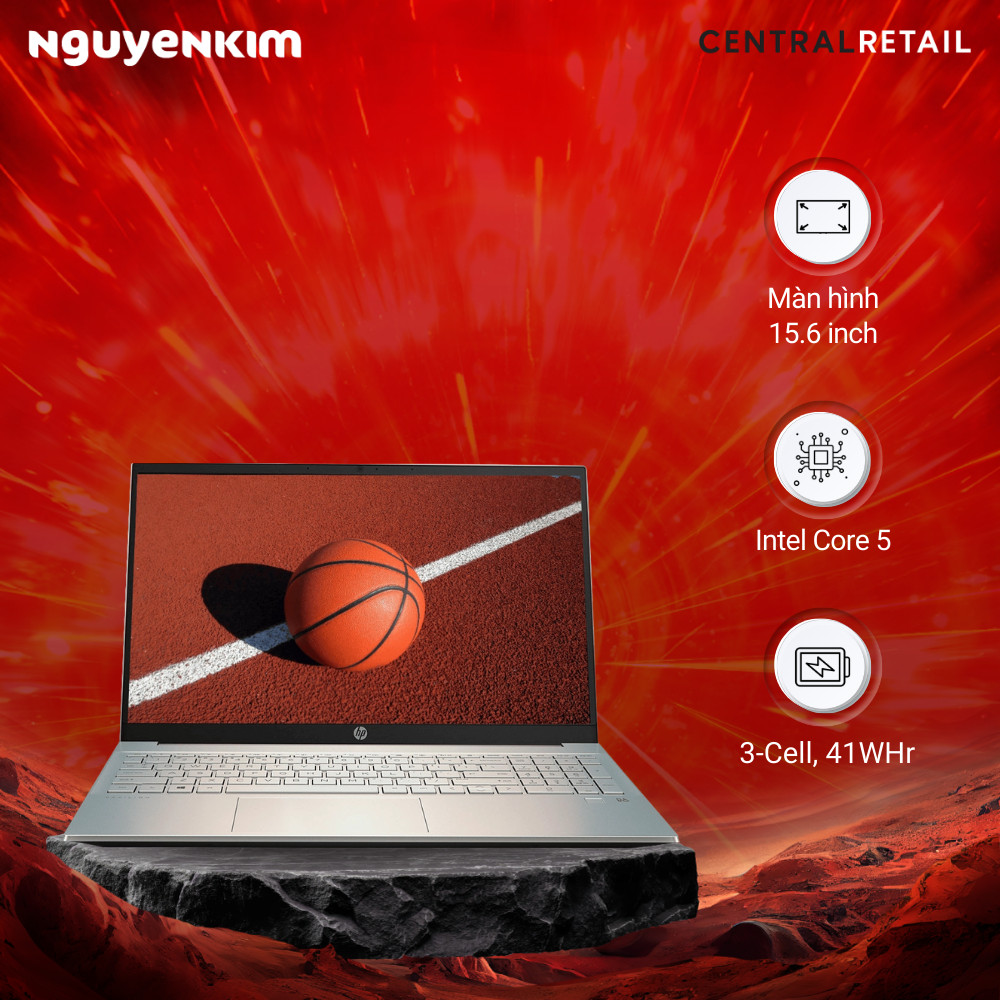 Laptop HP Pavilion 15-EG3094TU i5-1335U/16GB/512GB/Win11 (8C5L5PA)