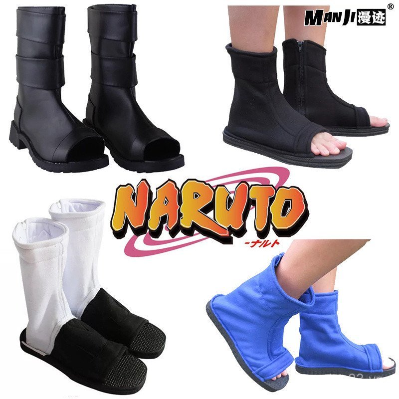 Naruto Giày Naruto Naruto Naruto Naruto Kakashi cos Kinoha Mura Sasuke Sasuke Ban Anime cosplay Giày