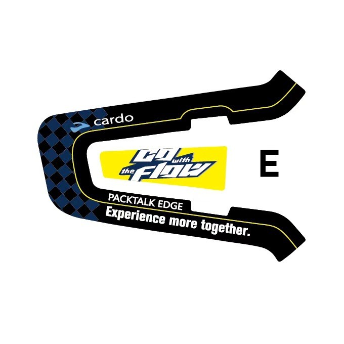 Thích hợp cho Cardo EDGE Vỏ Trang Trí Miếng Dán Bảo Vệ Chất Liệu Cao Cấp Đúc Thẻ Chống Thấm Nước Nhi