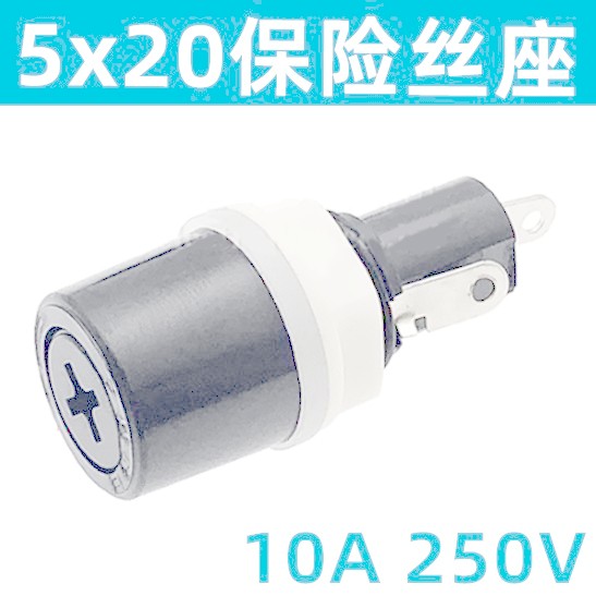 Đế cầu chì thủy tinh 5 * 20 Cầu chì x Hộp MF528 Lựa chọn Bakelite Giá đỡ ống chéo