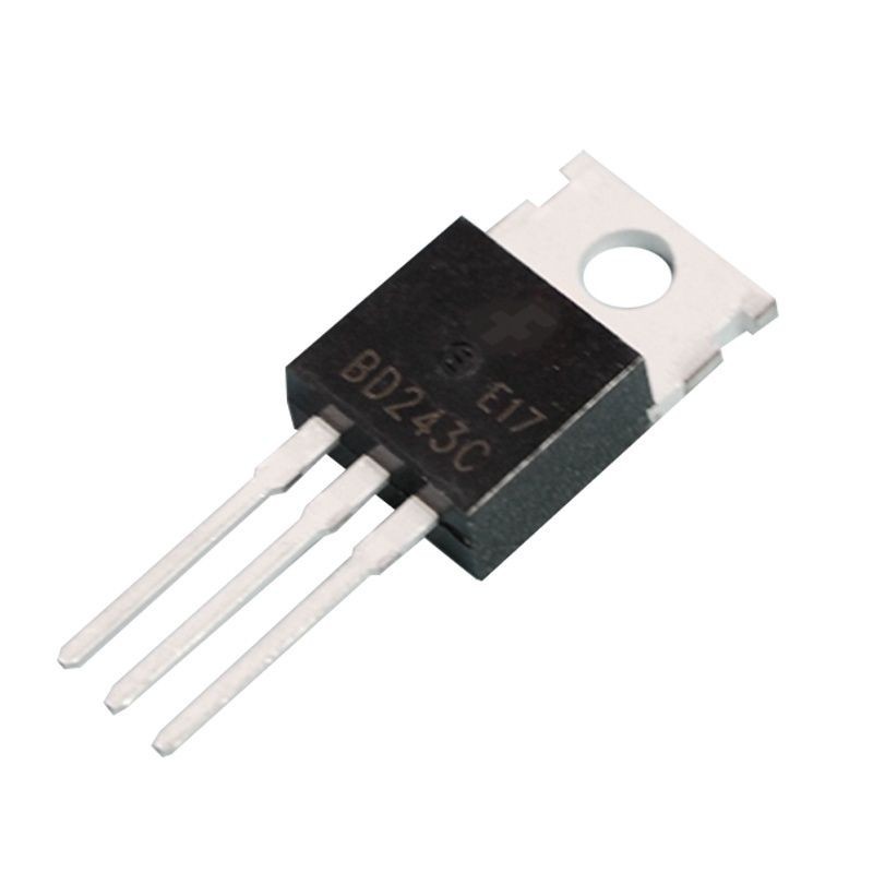 Thương hiệu mới BD243C 6A / 100V Power Triode NPN Transistor In-Line TO-220 Linh kiện điện tử