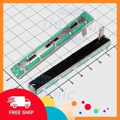 [2 Cái]- B10K-103 Biến Trở, Chiết Áp Trượt Thẳng 2 Kênh 10 KOhm 0.25W