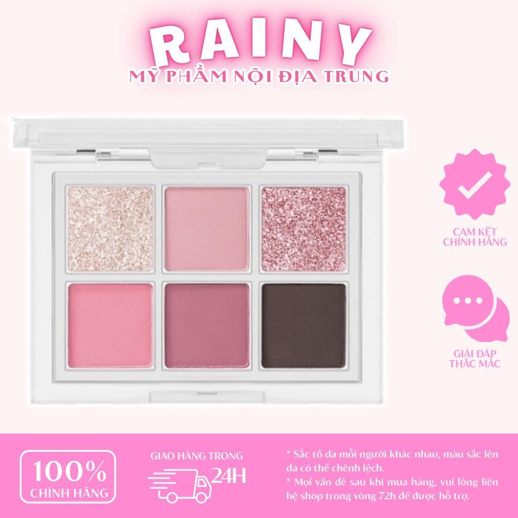 [ODBO] Bảng phấn mắt 6 ô Odbo Signature OD276