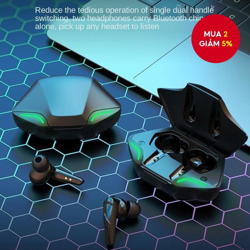 Tai nghe chơi game New G11 TWS Bluetooth không dây có micrô, độ trễ thấp, hủy tiếng ồn, tai nghe nhạ