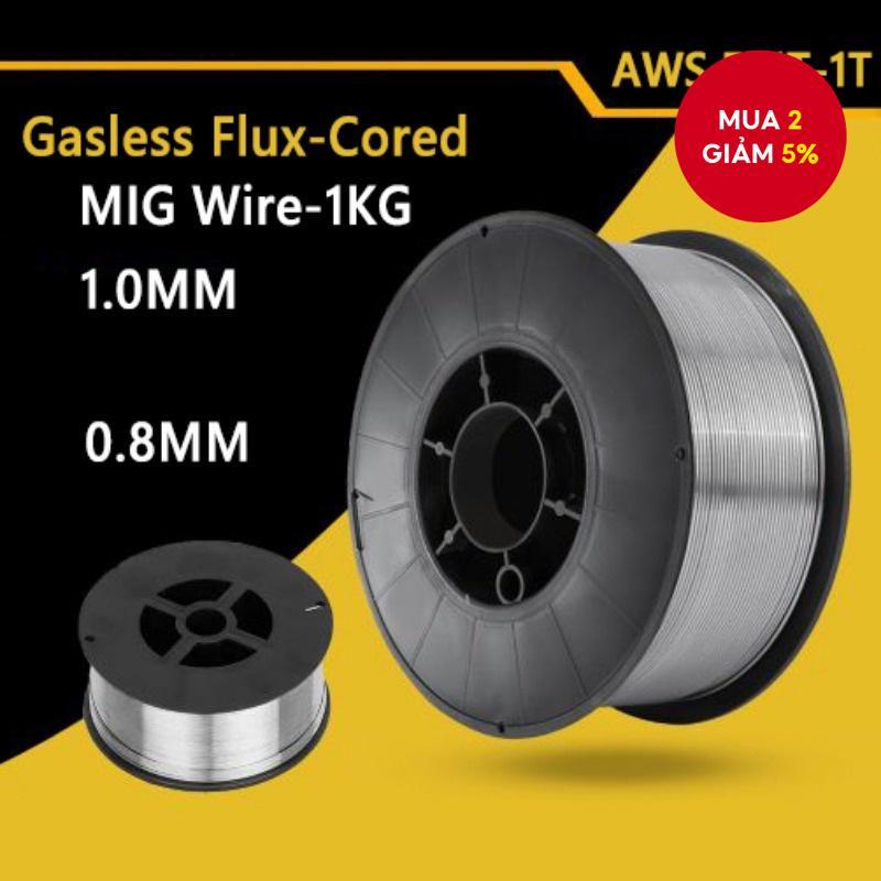 Dây hàn MIG không dùng khí E71T-GS - 1kg lõi thuốc cho máy hàn tự bảo vệ