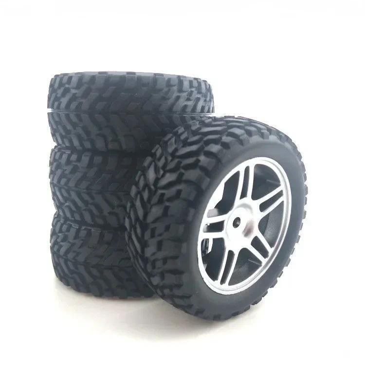 4 Bánh xe nâng cấp Bánh xe lốp Buggy Off Road cho Wltoys 144001 Xe RC MN99S MN90 MN86