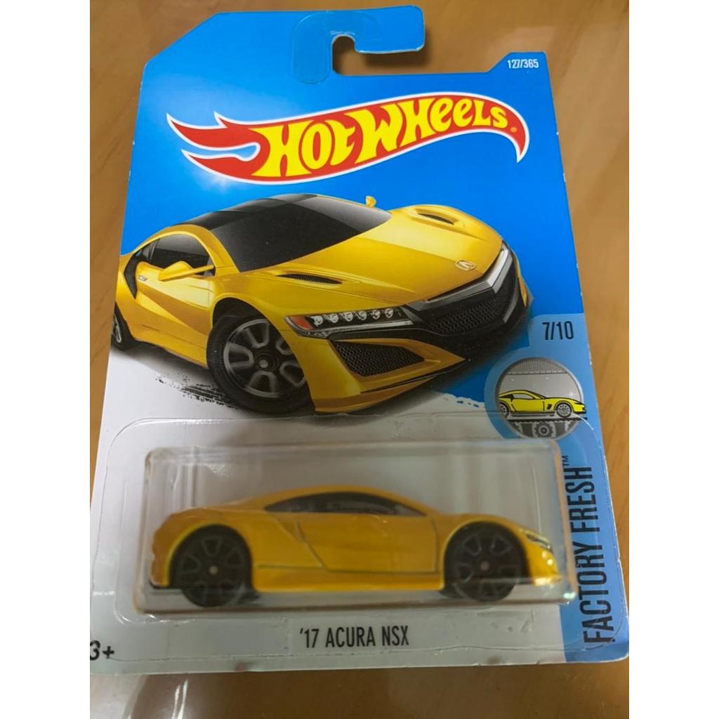 2017 Hot Wheels Hot Little Sports Car 17 ACURA NSX 127 / 365 (A9)