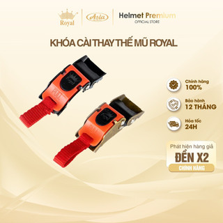   Phụ Kiện  Bộ khóa cài chốt khóa cài thay thế cho mũ bảo hiểm Royal Helmet chính hãng 