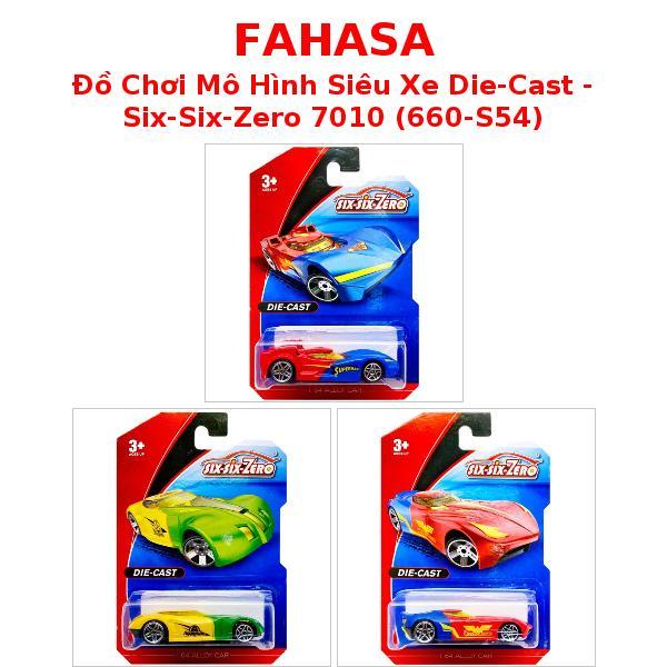 Đồ Chơi Mô Hình Siêu Xe Die-Cast - Six-Six-Zero 7010 (660-S54)