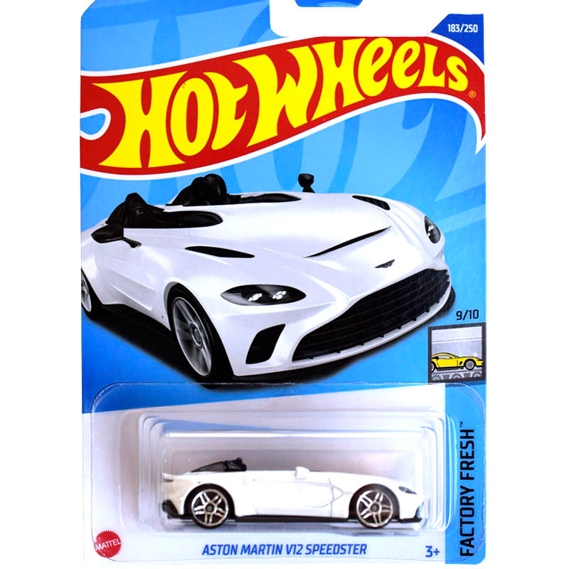 HotWheels HotWheels Aston Martin V12 Supercar White V12 SPEEDSTER 183 22K