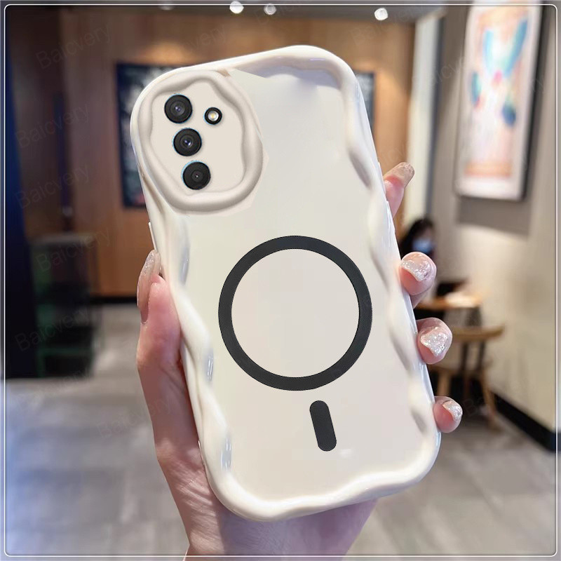 Ốp Lưng Cho Samsung Galaxy A57 A37 A55 A56 A36 5G TPU Silicon Sạc Không Dây Từ Tính