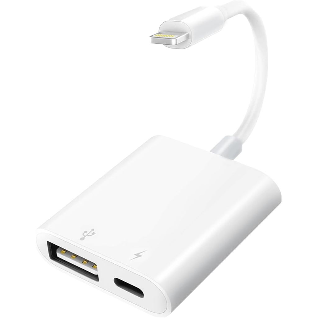Lightning sang USB Camera Adapter Có Cổng Sạc Cho iPhone Di Động USB 3.0 Nữ CápOTG Cho iPad Để Kết N