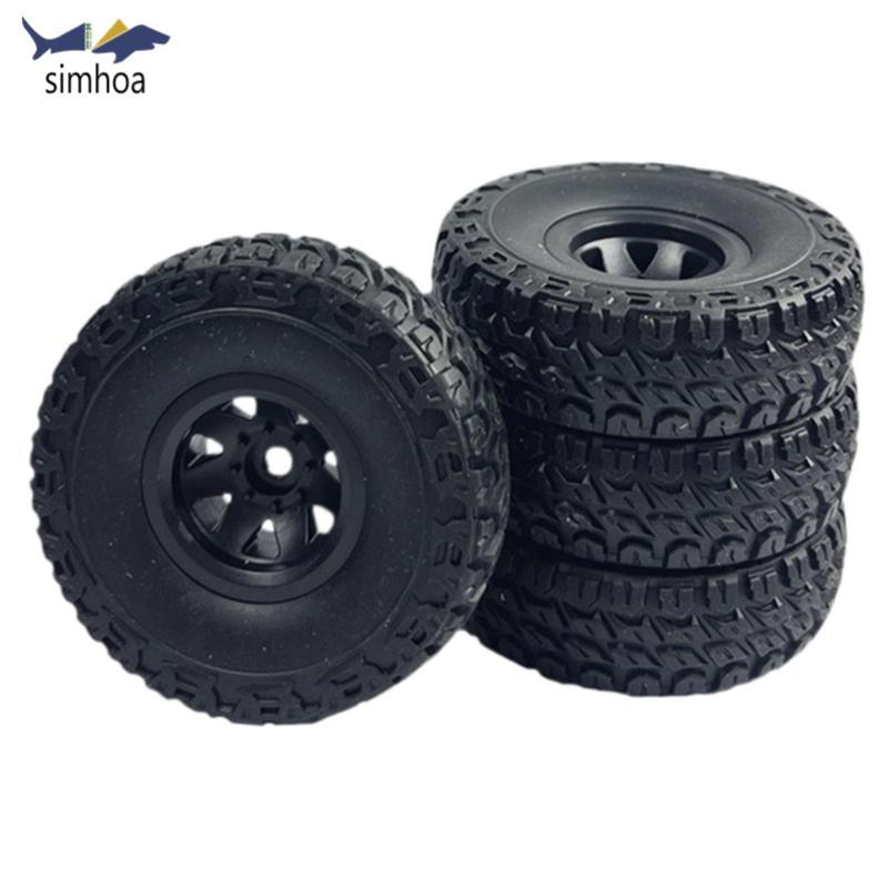 Simhoa 4 Miếng Lốp Ld18499 Ld18401 Thay Thế Một Phần Dễ Dàng Lắp Đặt Mô Hình DIY Phụ Tùng Chắc Chắn 