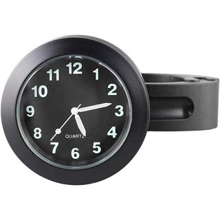 Mallofusa Nhôm Đa Năng Chống Thấm Nước Tay Lái Xe Máy Gắn Đồng Hồ Xe Đạp Cho 7 / 8 "Hoặc 1" Tay Cầm Mặt Số Đen Đồng Hồ Tương Thích Cho Yamaha Kawasaki Honda Suzuki Street