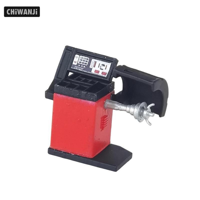 1 / 64 Diorama Garage Tool Thực tế cho ô tô DIY Phụ kiện cảnh cửa hàng ô tô