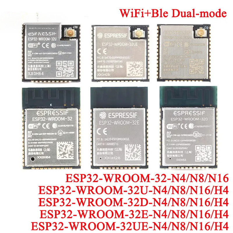 ESP32-WROOM-32 ESP32 WROOM ESP-32 4MB 8MB 16MB WiFi lõi kép không dây BLE MCU Module ESP32-WROOM-32 