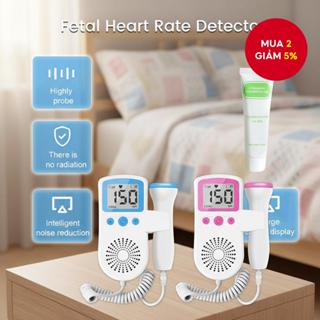   Máy đo Doppler thai nhi 3MHz kèm màn hình LCD máy theo dõi nhịp tim thai tại nhà máy theo dõi thai kỳ có thể sạc lại. 