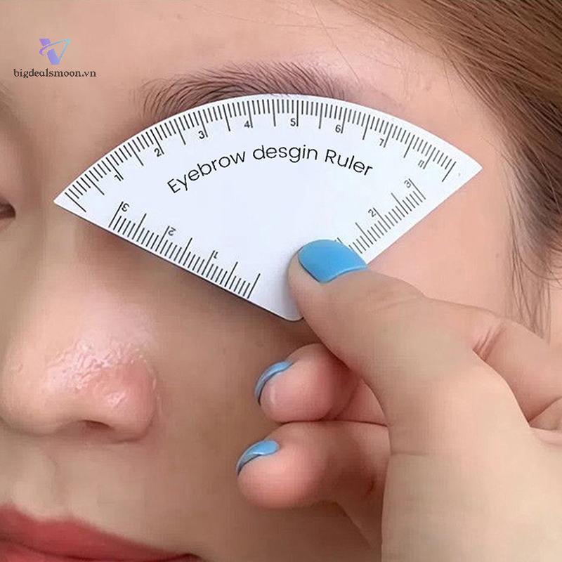 [BDM] Thước đo thiết kế lông mày vẽ nhanh Microblading ping Tool Định hình trang điểm vĩnh viễn Hướn