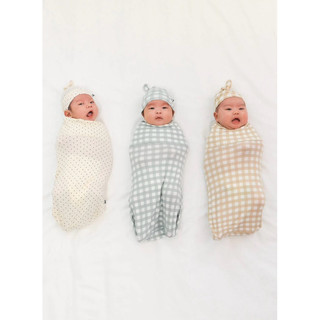 Quấn nhộng,kén cho bé sơ sinh chất tencel modal chống giật mình cho bé (không kèm mũ)
