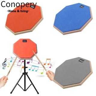 CONOPERY Snare Drum Practice Pad, Tấm trống tập luyện hai mặt thấm hút sốc, Tấm đệm trống tập luyện chuyên nghiệp im lặng chất lượng cao Bảng gõ 8 Inch