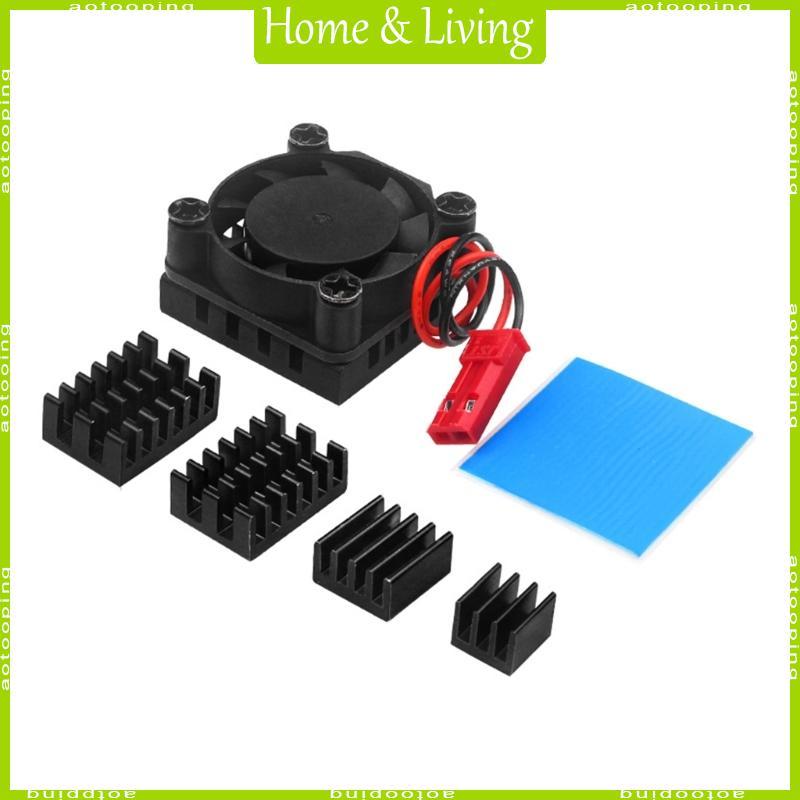 Quạt tản nhiệt đế nhôm chất lượng AOTO cho bảng phát triển Orange Pi 5 Plus