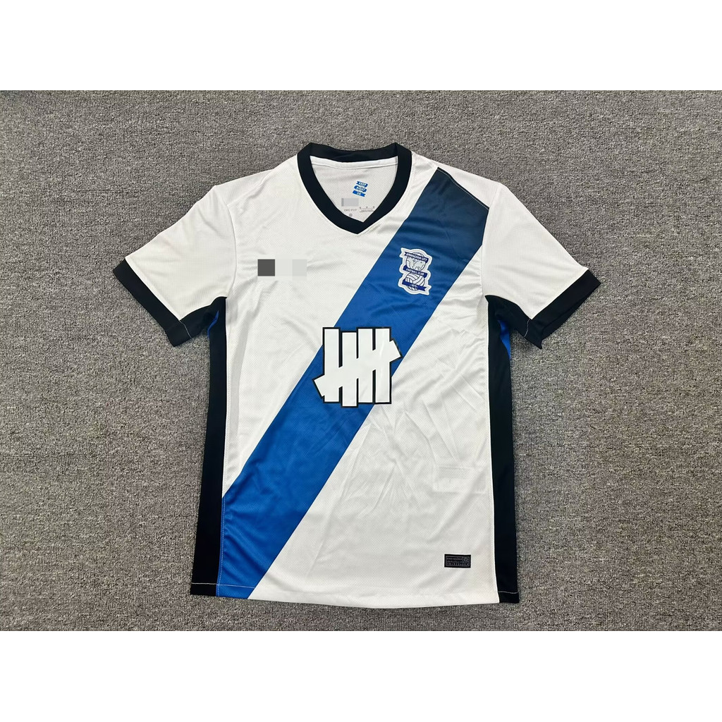 Áo bóng đá sân khách Birmingham City FC - Áo thun ngắn tay thể thao Size S đến 4XL