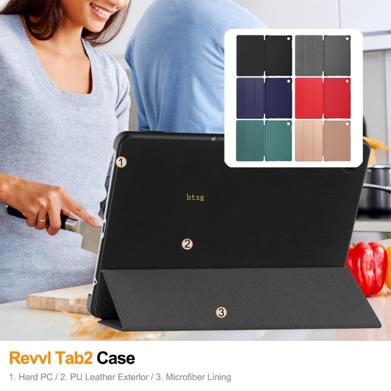 Btsg Vỏ Bảo Vệ Cho T-Mobile REVVL Tab 2 Viên Vỏ Bảo Vệ Thay Thế Từ Đứng Với Auto S