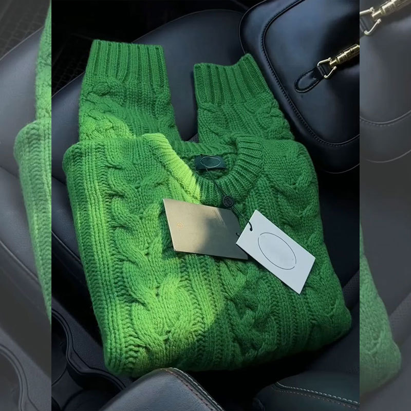 Cửa hàng Zhuzhu - Áo len xanh thu đông 2025, phong cách mới và chất lượng cao