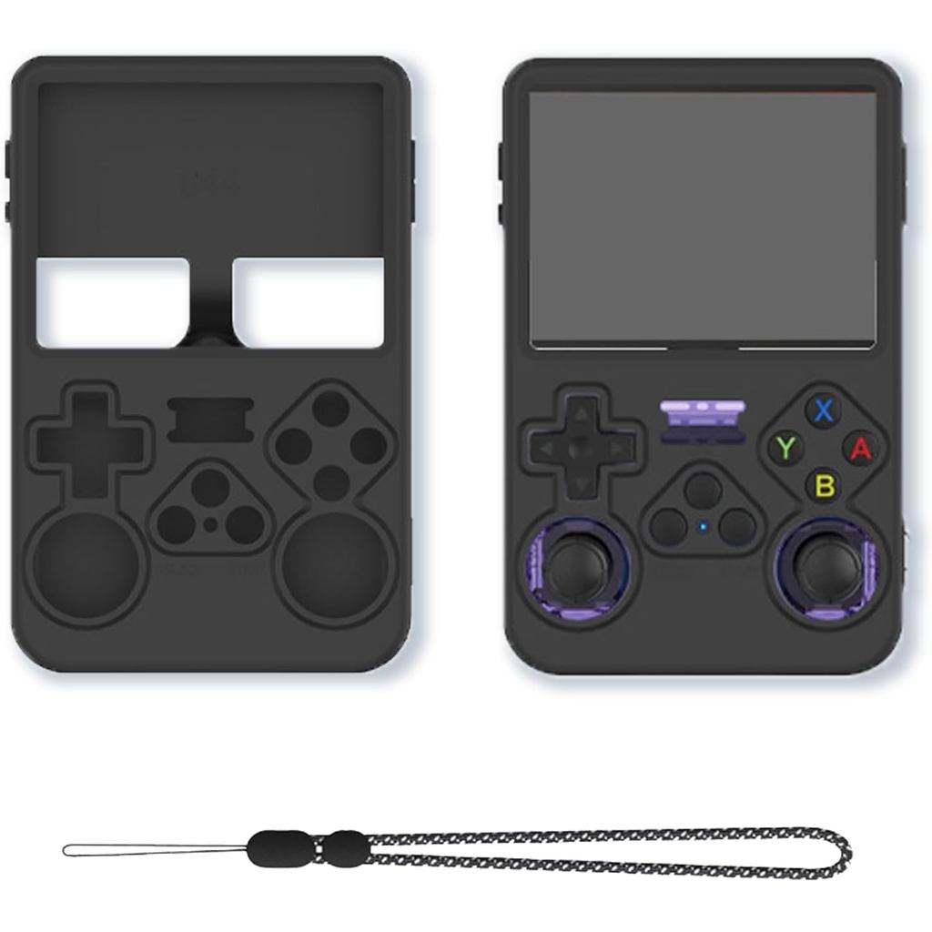 Ốp Lưng Cho Máy Chơi Game Cầm Tay Retro R36S, BOVUGAC Silicone Mềm Bảo Vệ Chống Sốc Cho ANBERNIC R36