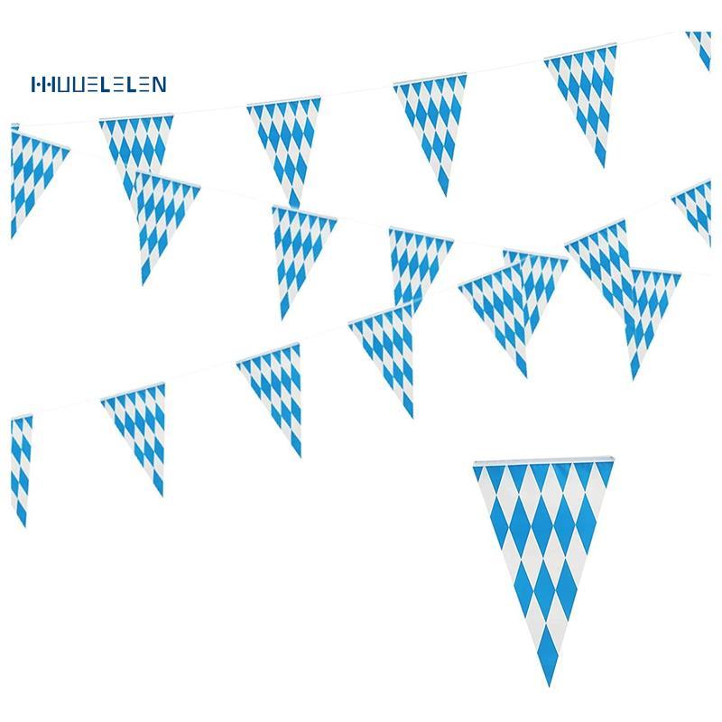 10M Vòng Hoa Bavarian Trang Trí Oktoberfest Trang Trí Tiệc Oktoberfest Pennant Bavarian Biểu Ngữ Ảnh